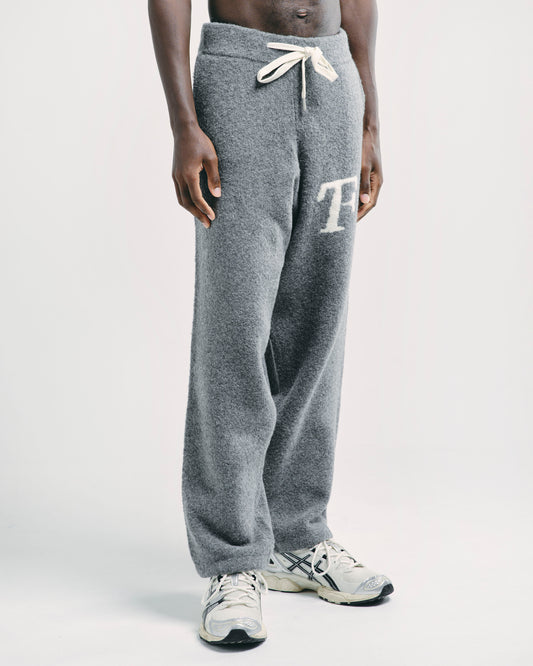 Heavyweight Wool Knit Pant