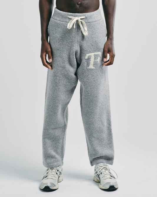 Heavyweight Wool Knit Pant