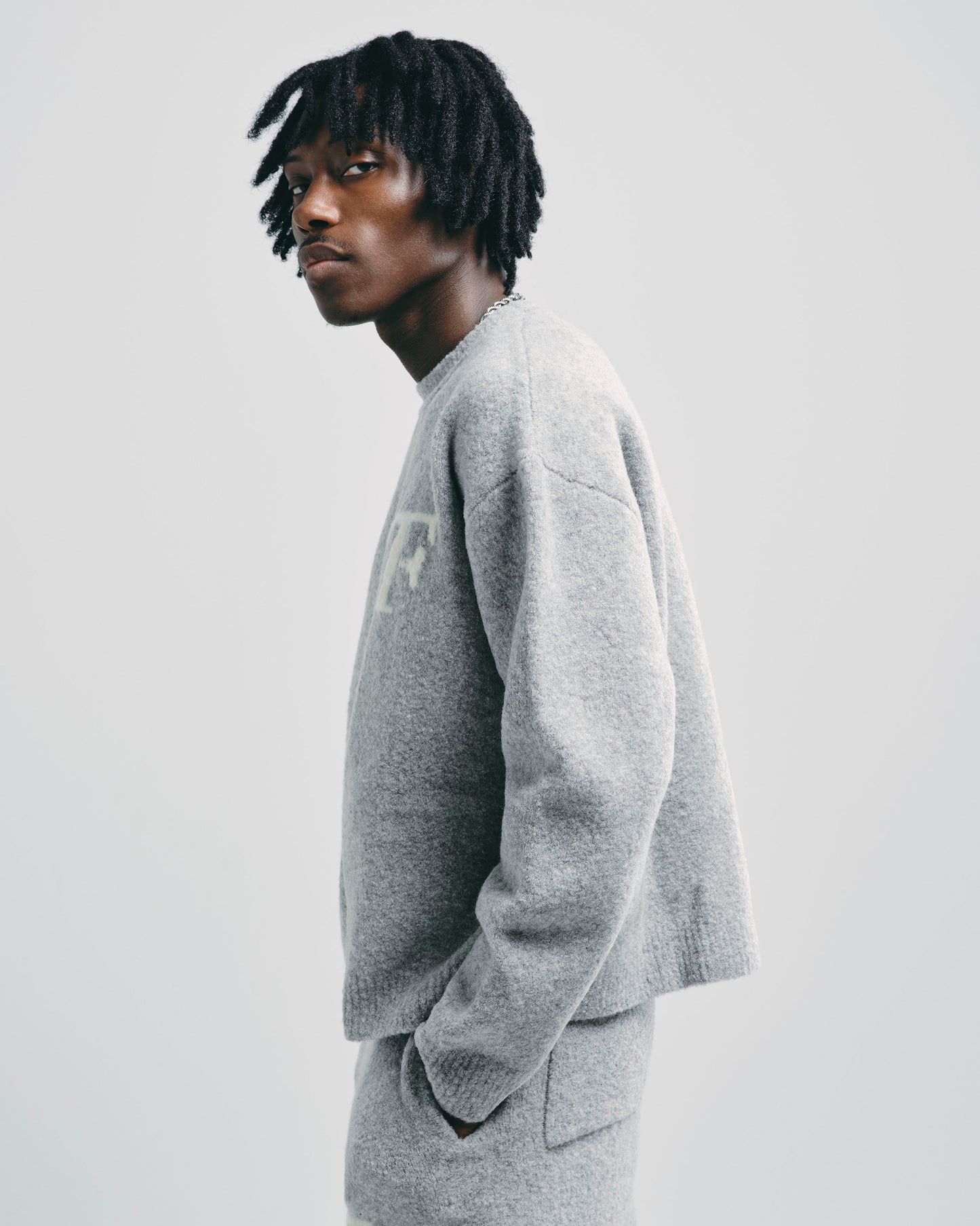 Heavyweight Wool Knit Sweater