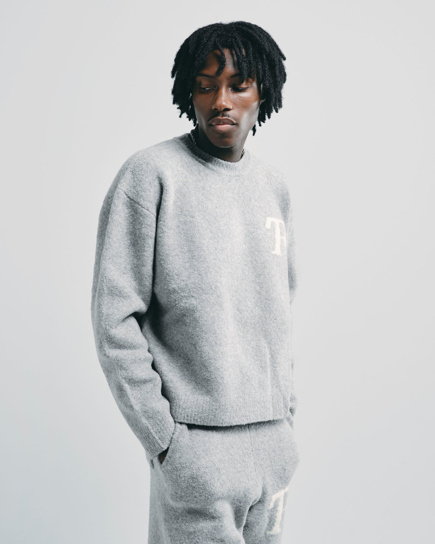 Heavyweight Wool Knit Sweater